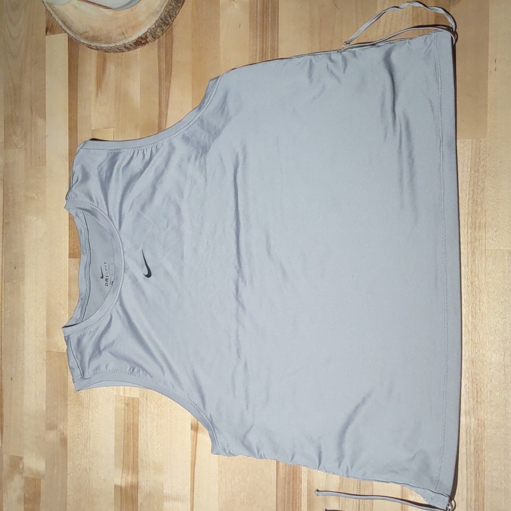Nike Crop Tank Grey Large
